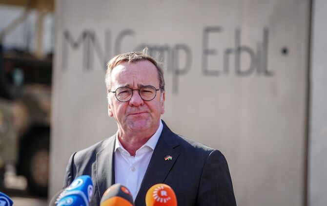 Verteidigungsminister Pistorius im Irak