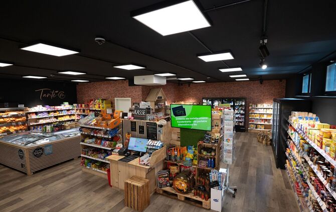 Ein Personalloser Laden der Kette Tante-M