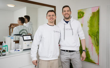 Ein eingespieltes Team: Franco Sanna (links) und Denis Brennenstuhl.