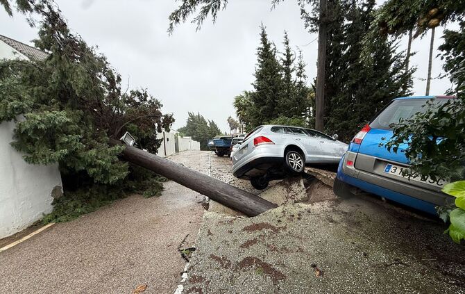 Wetter in Spanien - "Leonardo" trifft Provinz Cádiz