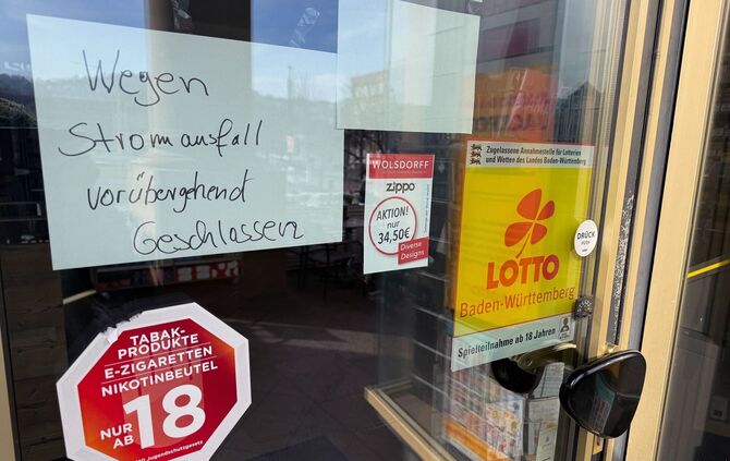 Stuttgart - Stromausfall