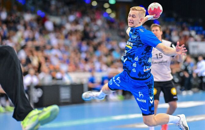 Kommt Torben Matzken frei zum Wurf, ist die Chance eines Treffers groß. Der Rückraumspieler hat die beste Erfolgsquote im Team d