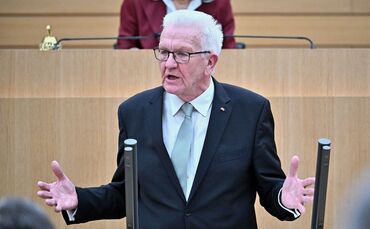 Kretschmann hält seine letzte Rede im Parlament