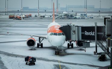 Winterwetter - Flughafen Berlin/Brandenburg