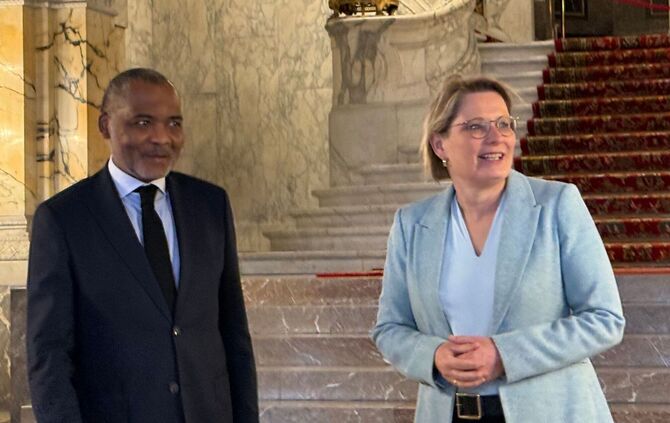 Bundesjustizministerin Hubig in Den Haag