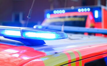 Notarzt und Rettungswagen