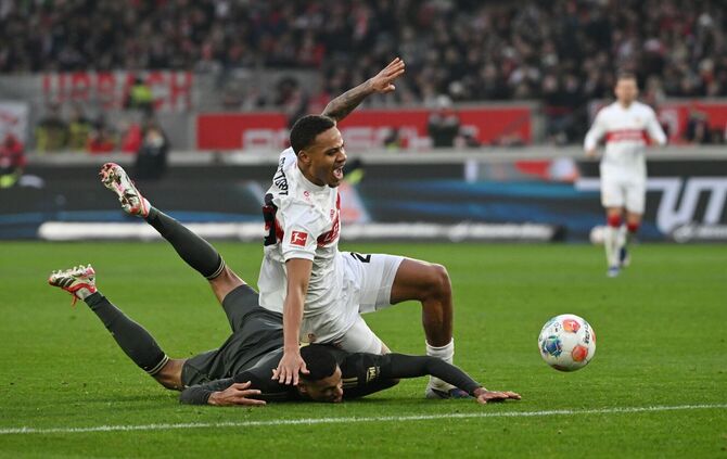 VfB-Profi Nikolas Nartey (oben) ist weiterhin angeschlagen.