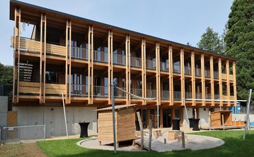 Die Kita Remsaue an der Schorndorfer Straße wurde 2025 fertiggestellt.