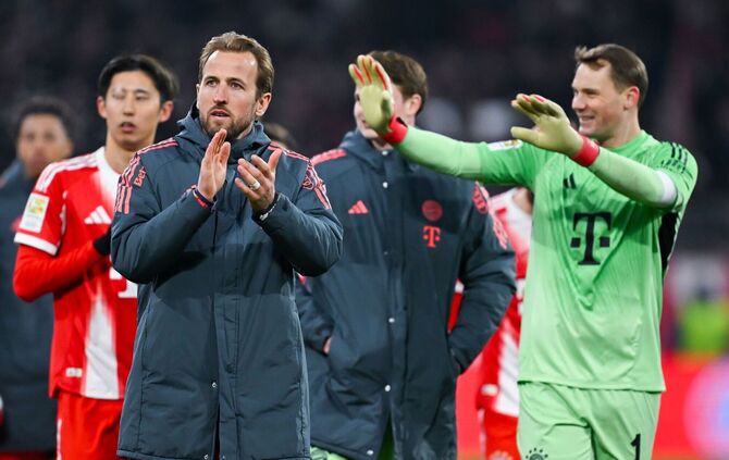 Harry Kane und Manuel Neuer