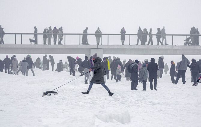 Winter in Norddeutschland