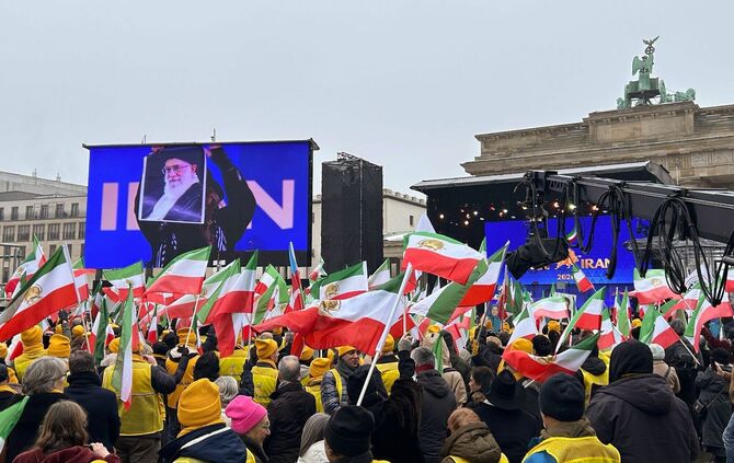 Demonstration für Freiheit im Iran