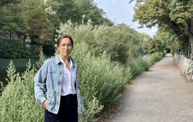 Die in Waiblingen aufgewachsene Autorin Verena Teke.