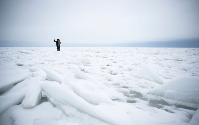 Winter an der Ostseeküste