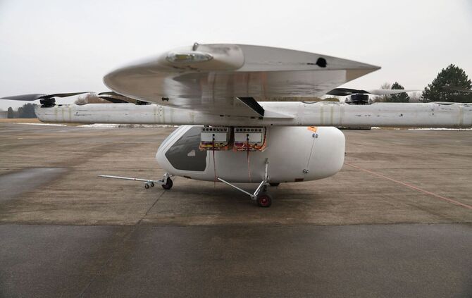 Elektrischer Senkrechtstarter - Prototyp Romeo"