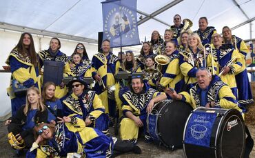 Die Nellmersbacher Guggenmusiker. (Archivfoto)