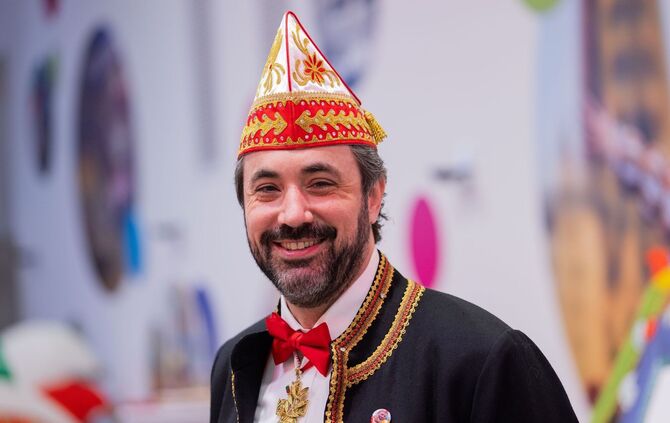 Kölner Rosenmontagszug - Zugleiter Marc Michelske