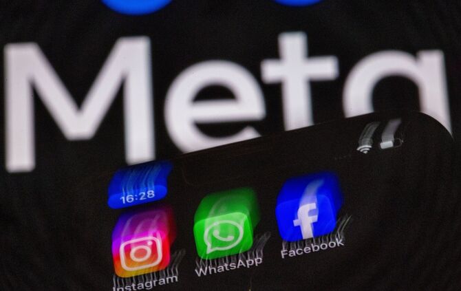Instagram, WhatsApp und Facebook gehören zu Meta.