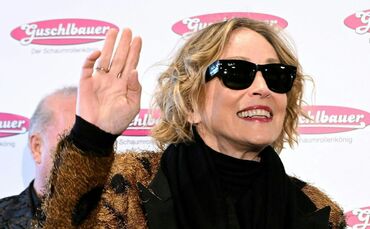 Pressekonferenz mit Schauspielerin Sharon Stone