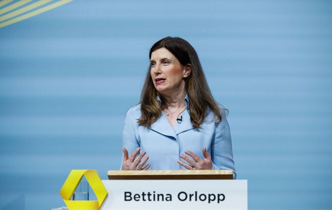 Commerzbankchefin Bettina Orlopp