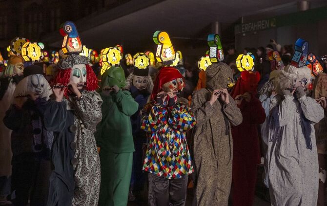 Morgenstreich der Basler Fastnacht
