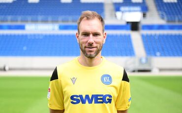 Torhüter Himmelmann steht auch in der nächsten Saison beim KSC unter Vertrag. (Archivbild