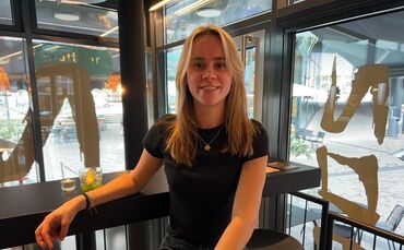 Betriebsleitung im "Nori", Carolina Futterer.