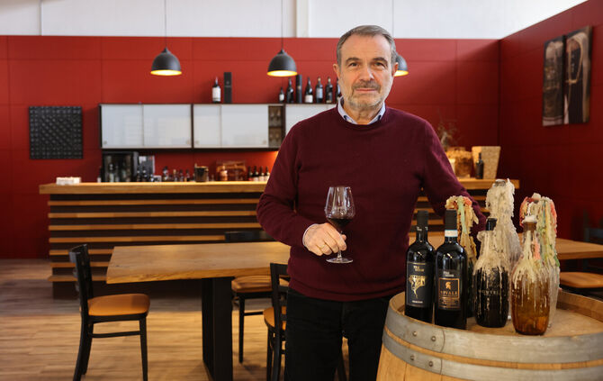 Künftig volle Konzentration auf Gewerbekunden: Geschäftsführer Carlo Persano (66) in den Räumen der Levini Handelsgesellschaft m