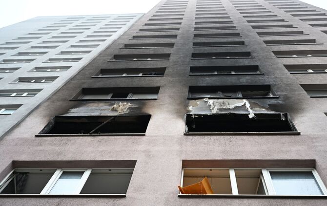 Nach Hochhausbrand in Berlin