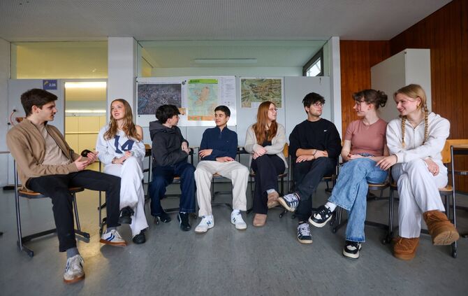 Schülerinnen und Schüler des Fellbacher Friedrich-Schiller-Gymnasiums machen sich vor der Landtagswahl eine Menge Gedanken. Von