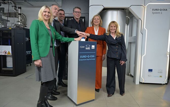 Inbetriebnahme des Quantencomputers