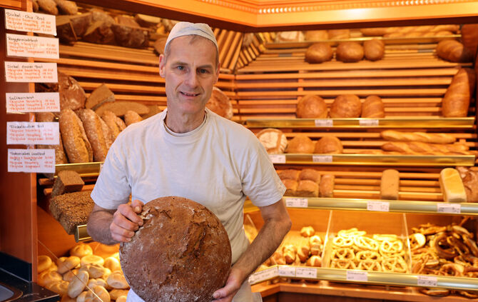 Bäckermeister Andreas Wolf.
