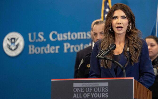 US-Heimatschutzministerin Kristi Noem