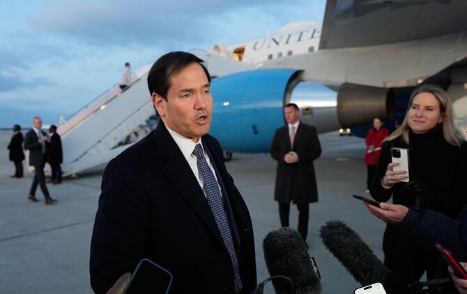 Vor dem Start der 62. Münchner Sicherheitskonferenz (MSC)