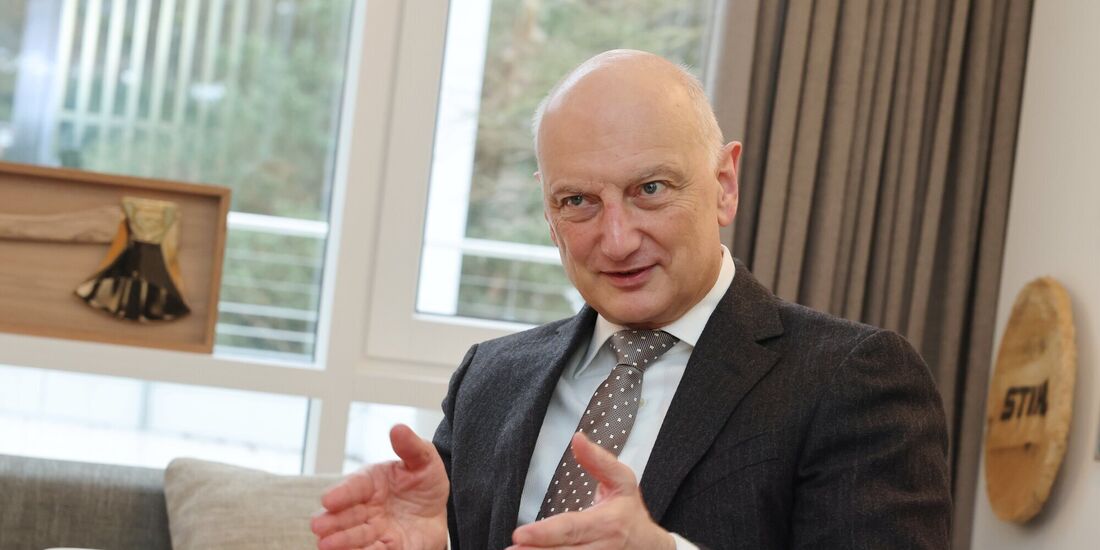 Ein Interview mit klaren Worten: Dr. Nikolas Stihl.