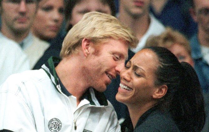 Boris und Barbara Becker