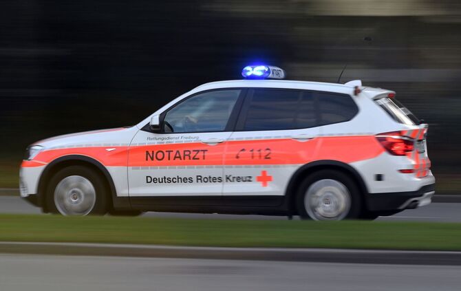 Notarzt im Einsatz