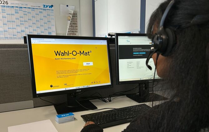 38 Thesen zu landespolitischen Themen: Redakteurin Yohanna Fessehaye testet den Wahl-O-Mat.