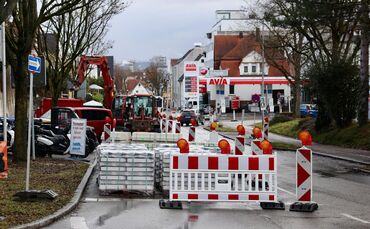 Nicht nur Pendler sind von den Baumaßnahmen in Fellbach betroffen.