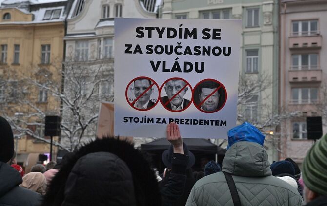 Proteste in Tschechien