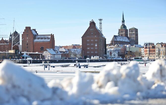 Winter in Stralsund