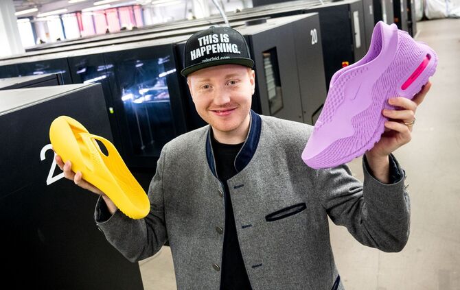 Schuhe aus dem 3D-Drucker