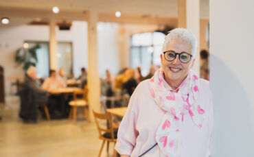 Dorothea Entenmann und der Helferkreis schätzen es, unter Menschen und für sie da zu sein.