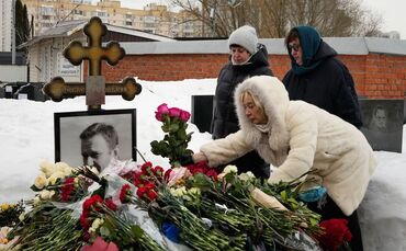 Internationales Gedenken an Nawalny - Moskau