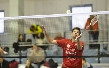 Florian Winniger punktete für die SG in München im ersten Doppel und Mixed.