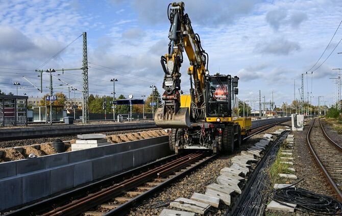 Bahnhof Wittenberge wird saniert