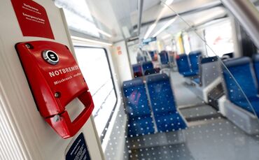 Präsentation einer ferngesteuerten S-Bahn