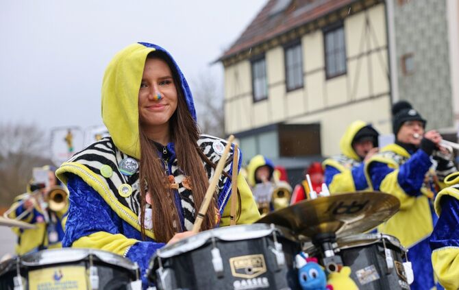 Die Gees beim Heimspiel.