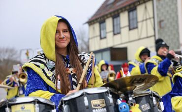 Die Gees beim Heimspiel.