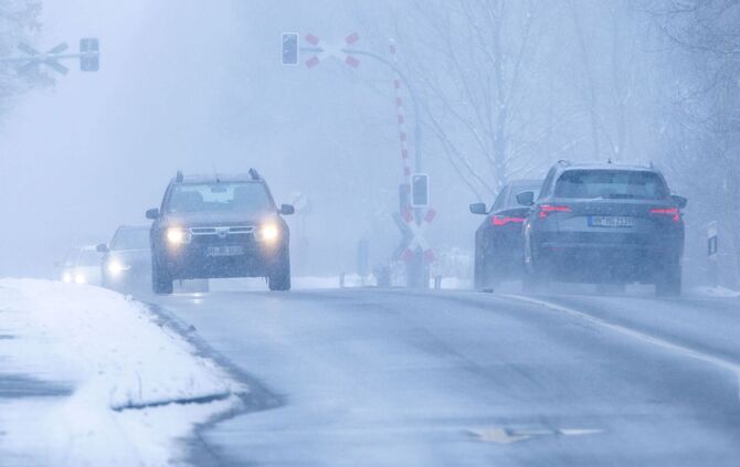 Winterwetter in Norddeutschland