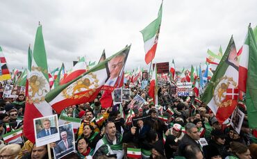 Demonstration gegen Irans Führung